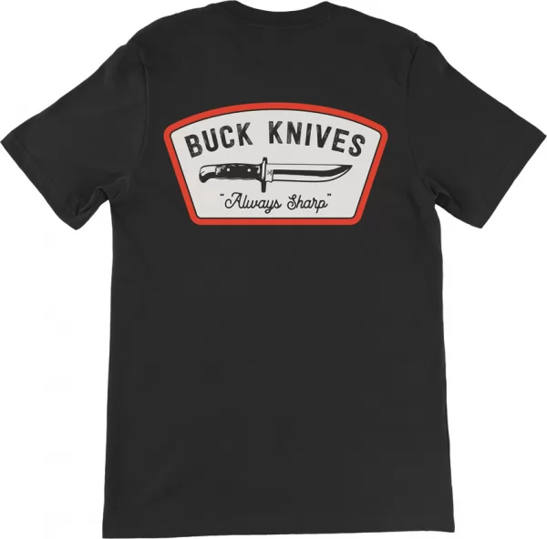 Buck 124 Patch T-Shirt L knives BU13390