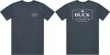 Buck Logo T-Shirt Petro Blue XXL - BU13881