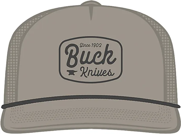 Buck Rounded Felt Patch Green knives BU14248