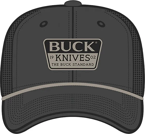 Buck Embroidered Patch Charcoal knives BU14249