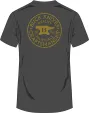 Buck Coin Badge T-Shirt Gray 2XL - BU14280