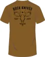 Buck Skull T-Shirt Coyote 2XL - BU14301