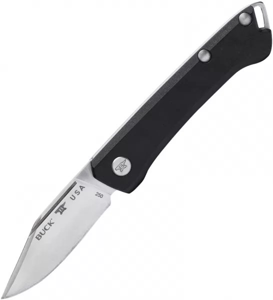 Buck Saunter Folder Clip Micarta knives BU250BKS1