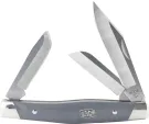 Buck Stockman Gray Nickel Silver - BU301GYS2