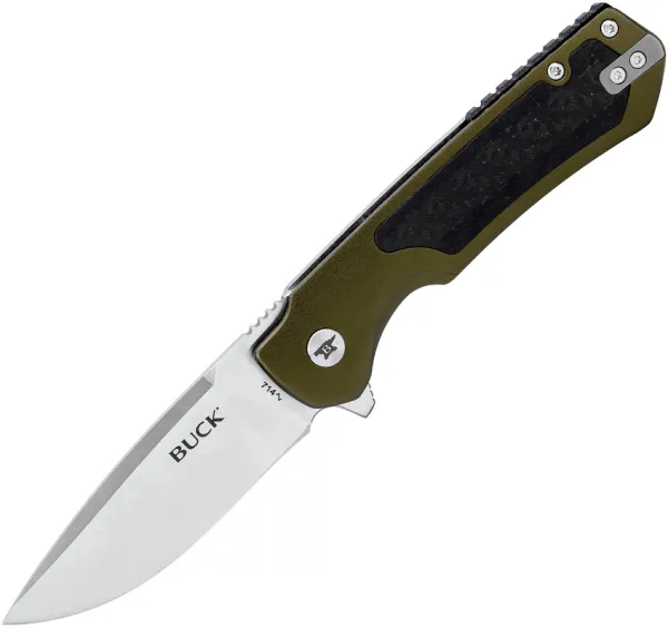 Buck Stinger Framelock Green knives BU714GRS