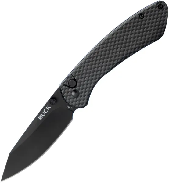 Buck Sovereign Button Lock CF knives BU744CFSC