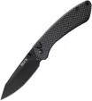 Buck Sovereign Button Lock CF - BU744CFSC