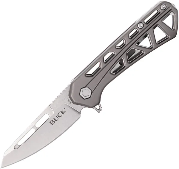 Buck Mini Trace Ops Linerlock Gray knives BU813GYS