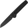 Buck Auto Deploy Button Lock Blk - BU838BKS1