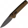 Buck Auto Deploy Button Lock Brz - BU838BRS1