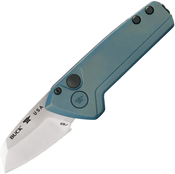 Buck Auto Mini Deploy Button Lock knives BU839BLS