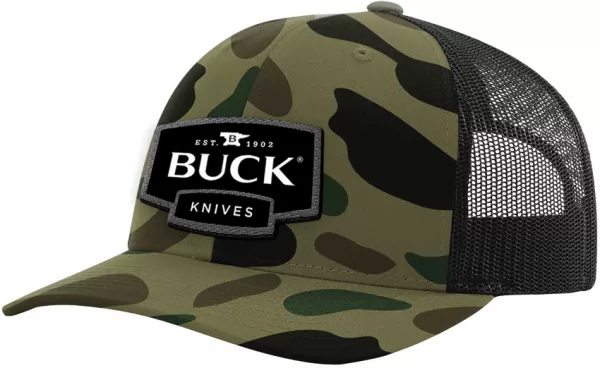 Buck Duck Camo Logo Cap knives BU89158