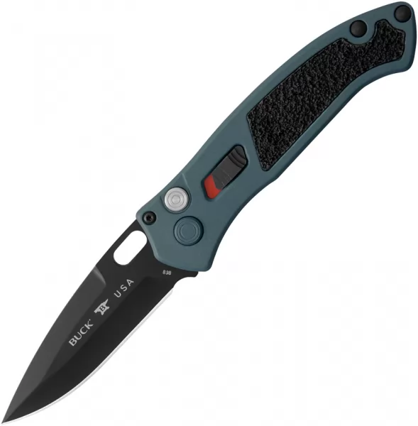 Buck Auto Impact Button Lock Blue knives BU898BLS1
