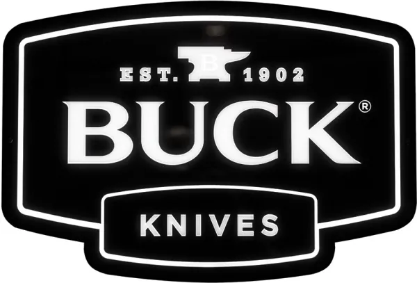 Buck Buck Illuminated Sign knives BU95284