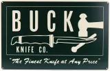 Buck Finest Knives Tin Tacker Sign - BU95305