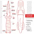 Bubba Blade Pointed Dive Knife BUB1107806