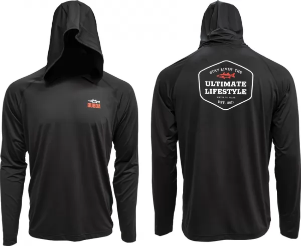 Bubba Blade Perform Hoodie Black 2XL BUB1143191