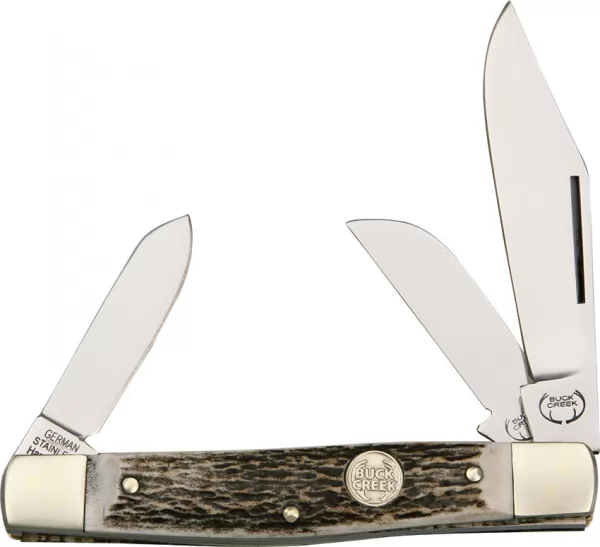 Buck Creek Stockman Deer Stag knives BUC659DS