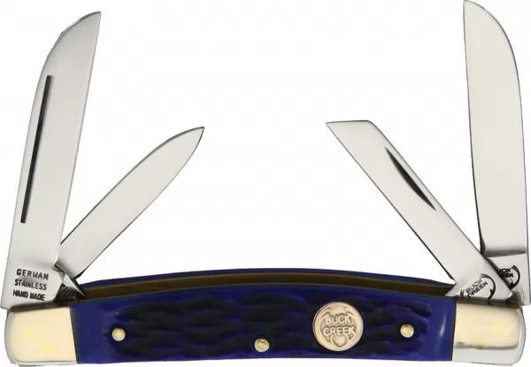 Buck Creek Little Bear and Bull Blue Pick knives BUC6682BLPB
