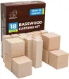 BEAVERCRAFT Basswood Carving Block Set BVRBW18