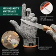 BEAVERCRAFT Cut Resistant Gloves Large BVRCRGL