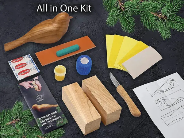 BEAVERCRAFT Comfort Bird Carving Kit BVRDIY01