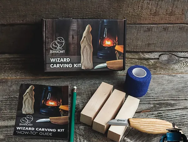 BEAVERCRAFT Wizard Carving Kit BVRDIY03