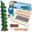 BEAVERCRAFT Spruce Tree Carving Kit - BVRDIY08