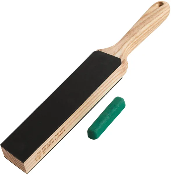BEAVERCRAFT Leather Paddle Strop w-Comp BVRLS6P1