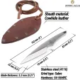 BEAVERCRAFT Neck Knife BVRNCK2