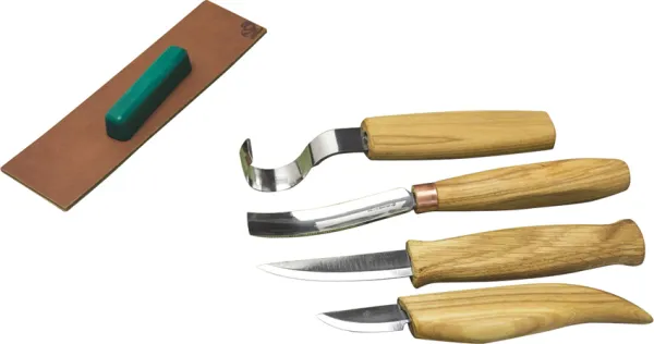 BEAVERCRAFT Spoon and Kuksa Carving Set BVRS43