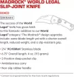 Lansky BXKN444 Madrock Slip Joint (LS sharpeners BXKN444