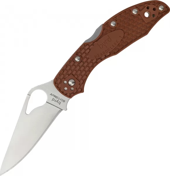 Byrd Meadowlark 2 Lockback Brown knives BY04PBN2