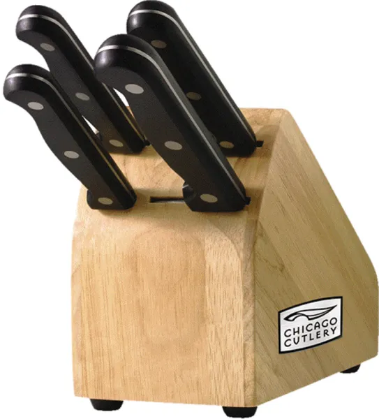 Chicago Cutlery Essentials 5 Piece Block Set Knives C01111