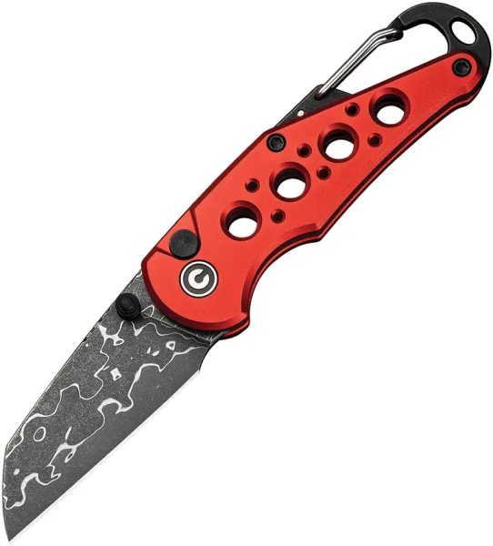 Civivi Pragma Button Lock Red C23062BDS1