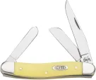 Case CA035 Medium Stockman Chrome Vanadium Yellow