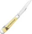 Case Cutlery Trapper Yellow Synthetic CA06089