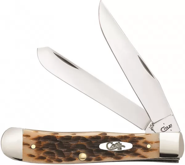 Case Cutlery Trapper Amber Bone CA06540