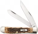Case Cutlery Trapper Amber Bone - CA06540