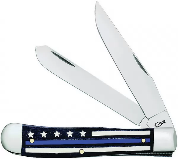 Case Blue Line Trapper Bone CA06567