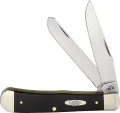 Case Cutlery Trapper Smooth Black - CA06780