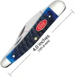 Case Cutlery Seahorse Whittler Navy Bone CA06889