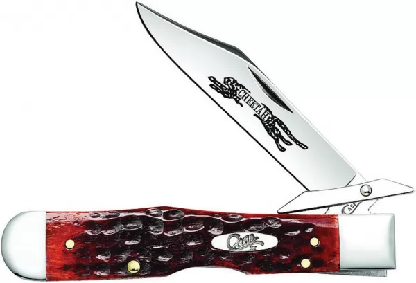 Case Cheetah Dark Red Bone CA07019