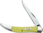 CA091 Small Texas Toothpick Yellow Chrome Vanadium