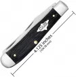 Case Trapper Purple Barnboard CA09700