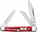 Case Cutlery Sm Stockman PW Red Bone - CA10305