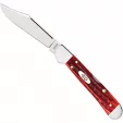 Case Cutlery Mini Copperlock Red Pkt Worn CA10307