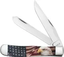 Case Cutlery Trapper Patriotic Color - CA10647