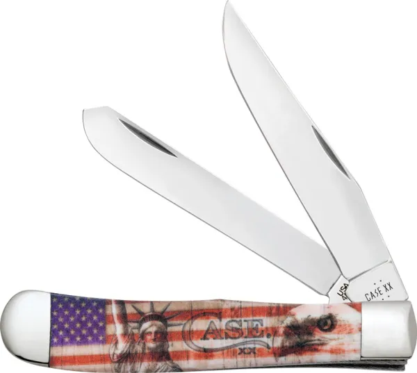 Case Cutlery Trapper Patriotic CA10678