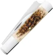 Case Cutlery Razor Amber Bone CA10722